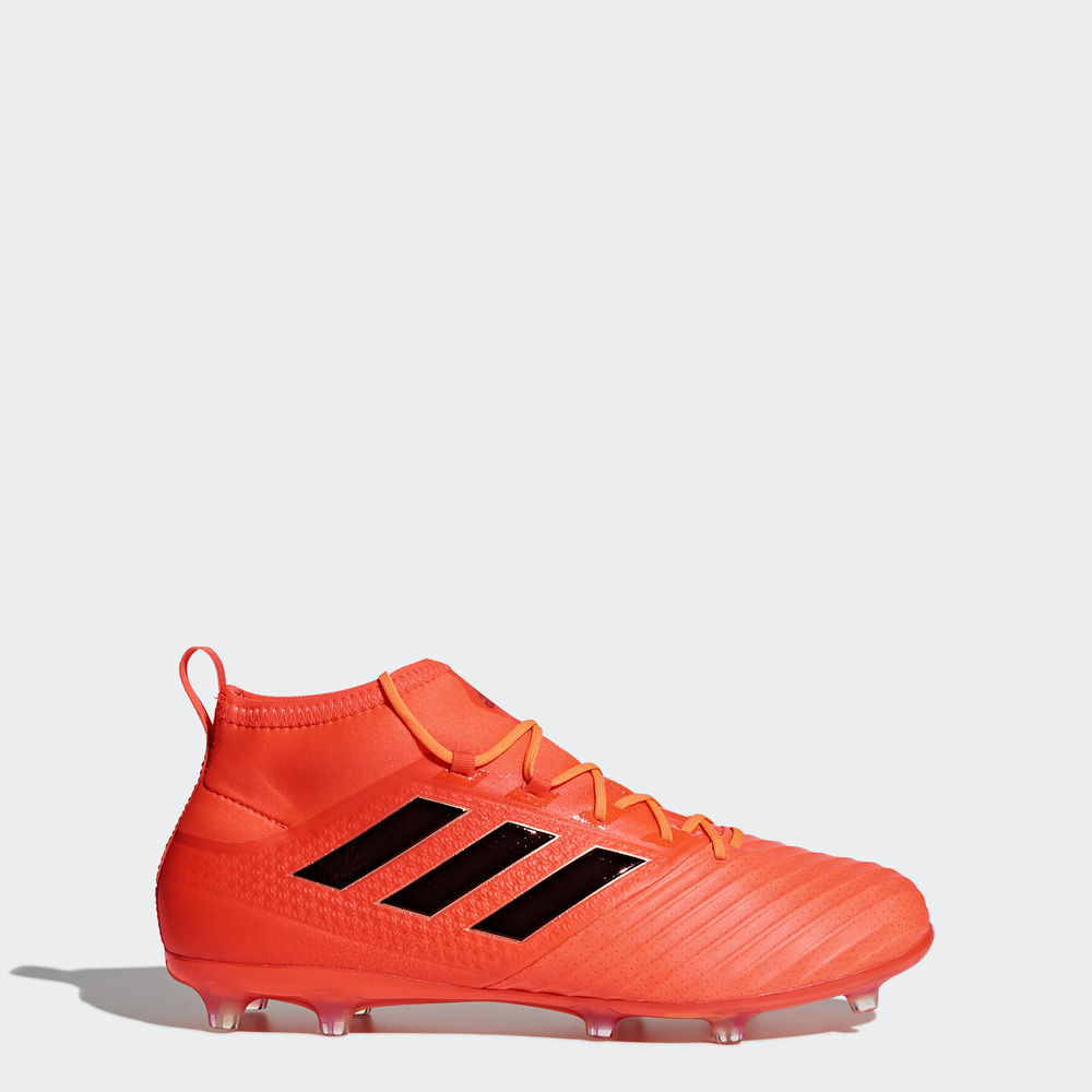 Adidas Ace 17.2 Firm Ground - ποδοσφαιρικα παπουτσια ανδρικα - Πορτοκαλι/Μαυρα/Κοκκινα,Μέγεθος: EU 3